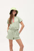 FRENCH TERRY PAPERBAG SHORTS